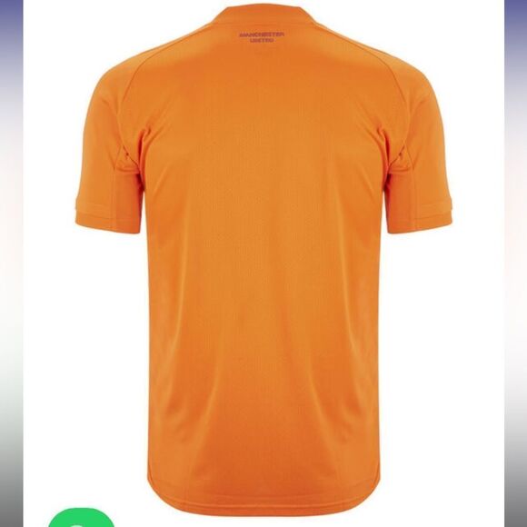 Manchester United Training Jersey Orange 2020 2021 - Picture 3 of 12
